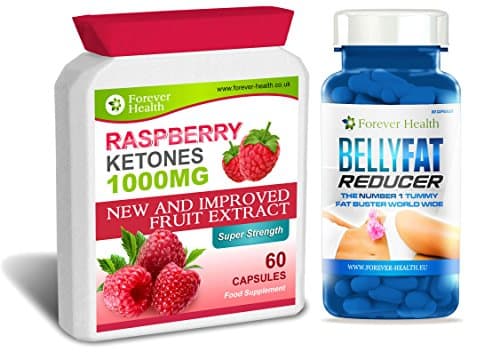 BELLY FAT REDUCER + RASPBERRY KETONE 1000mg * Ultimate Fat Burner Combo * Specially Formulated Lose That Stubborn Tummy & Stomach Fat ! Lose Weight and Boost Metabolism - Lose Up 6 KILOS In 8 Weeks ! 60 Tablet of Each Product - 120 Pills In Total - Lose Weight And Slim Fast With These SUPER STRONG Dieting Pills ! Contains GREEN TEA EXTRACT GUARANA and Trimethylxanthine Other Natural Herbal Ingredients To Curb Appetite and Slim FAST ! FREE FIRST CLASS UK DELIVERY