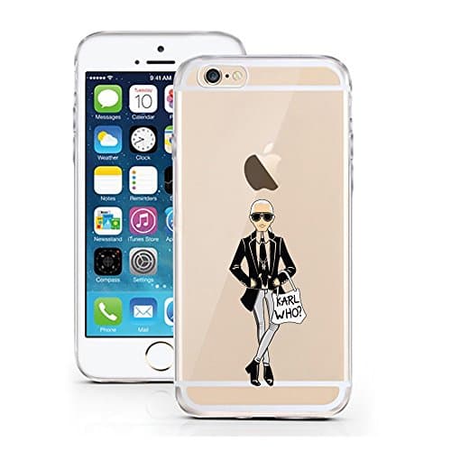 licaso® iPhone 7 Plus Case protects your Smartphone Design Pattern Transparent Clear Protective Case iPhone 7 Plus, Bumper Mobile Phone Case Gift Print for Women / Men