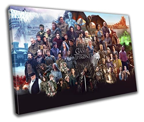 Game Of Thrones Canvas Print - Wall Art - Framed print - Ready To Hang - Canvas Print