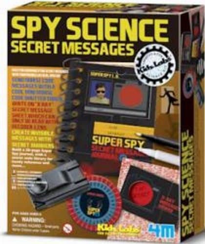 Kidz Labs - Spy Science Secret Message Kit - Ages 5+