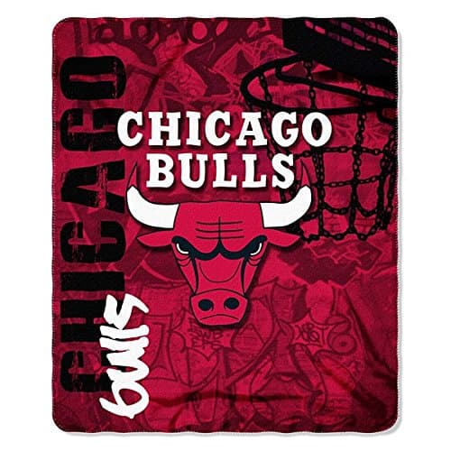NBA Chicago Bulls Fleece Throw Blanket