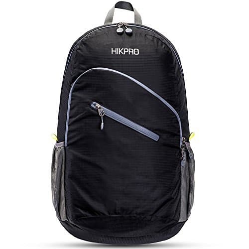 HIKPRO Ultra Lightweight & Ultra Durable Packable Backpack-Water Resistant Hiking Daypack