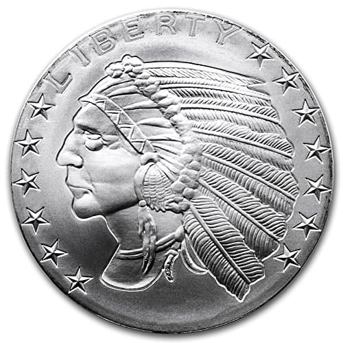 American Indian Chief 1oz Silver Round