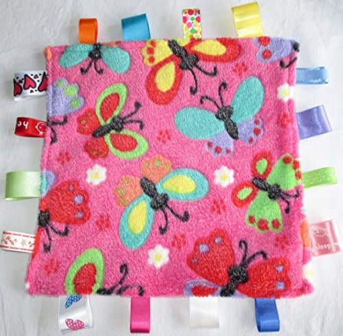 Baby taggie Security Comforter Blanket - Butterfly