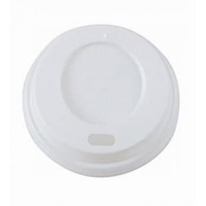 White 8oz Sip Lid for Kraft Ripple cup (100)