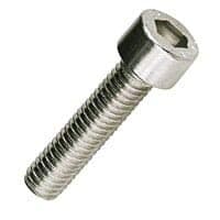 M12-1.75 x 45mm Socket Head Cap Screw 18-8 Stainless Steel (Quantity: 5) Coarse Thread/Fully Threaded