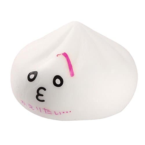 Popoka 6PC Squishy Random Bun loaf bread Squishy Stress Reliever Squeeze Toys, Cream Scented Squishies Gifts for Adults and Kids