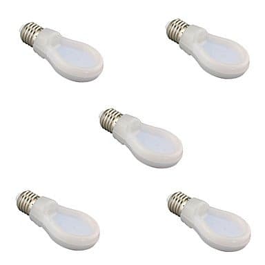 MZM 5pcs 9W E27 2700K/6500K Flat Shap Light Led Globe Bulb Lamps(AC85-265V) , cool white