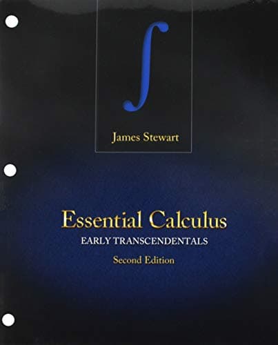 Bundle: Essential Calculus: Early Transcendentals, Loose-leaf Version, 2nd + WebAssign Printed Access Card for Stewart's Essential Calculus: Early Transcendentals, 2nd Edition, Multi-Term 2nd Edition