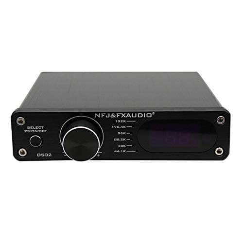FX-Audio D502 HiFi 260W Subwoofer DAC Decoder Digital Amplifier with Remote Control (Black)