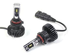 NZ Lightning LED Headlight Bulbs H7 LUMILED ZES 2nd 25W 6500K White 6000LM (3000Lm × 2 bulbs) All in one 1 Year Warranty