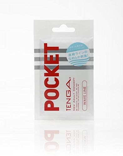 Pocket Tenga Wave Line, Pack of 2
