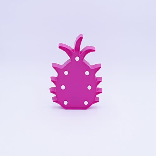 Marquee Light Bulbs, Mini Pitaya LED Decorative lighting, Dragon Fruit Light, Birthday Party Supplies, Plastic Table&Wall Lamp, Holiday Lights 2xAA Batteries required