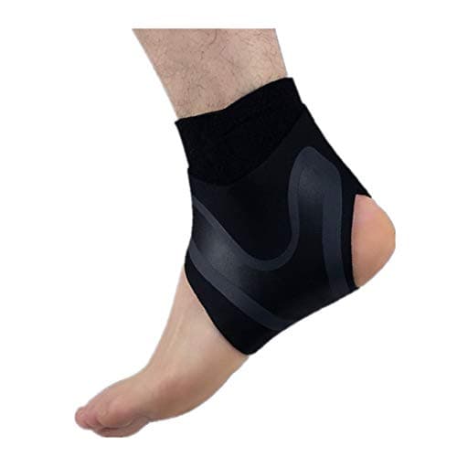 KAIMENG Ultimate Ankle Brace Support Strap Sleeve Adjustable Compression Strap for Weak Ankles Sprains and Sports Injury A Pair