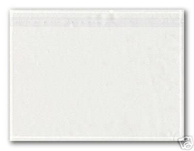 Importware 250 DIN C5 Document Wallets Transparent Self-Adhesive