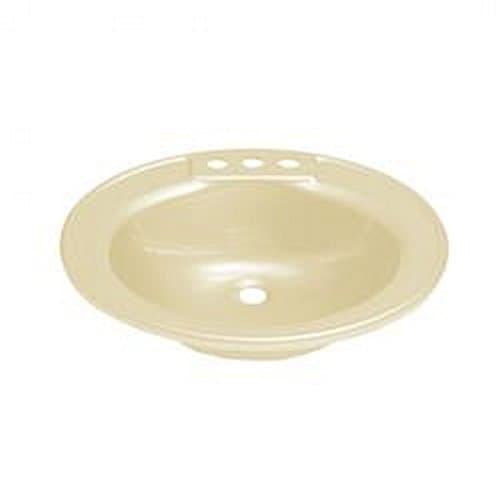 RV Trailer LIPPERT COMP Parchment-Lavy/Bathroom Sink