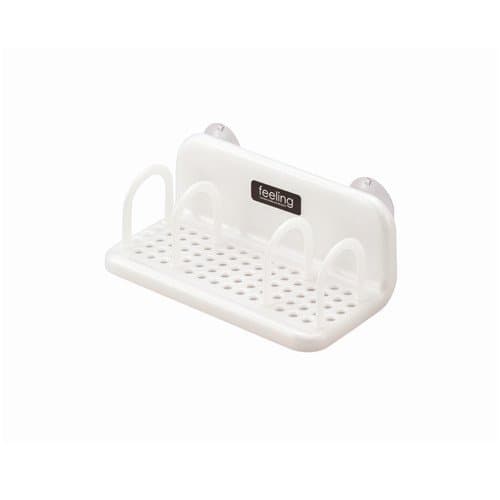 New TRUYOO Plastic Suction Cup Sponge Rack Holder Storage Kitchen Bathroom Tool (White) by TRUYOO