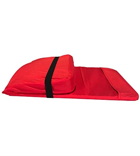 Folding Back Jack Meditation Chair (Tuff Duck Material) (Red)