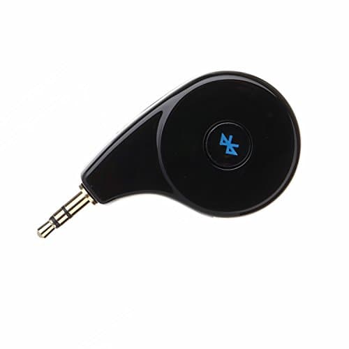 Bluetooth Car Kits Hands-Free Audio Adapter BT Adapter With 3.5mm Aux (Bluetooth 4.2, A2DP, Built-in Microphone) For Car Home Audio Music Streaming Sound System