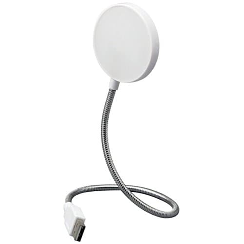 Lslight Mini Probe Oblaten Flexible LED Hobby Desk Reading USB Light Table Lamp Touch Dimmable On-Off (Blue)