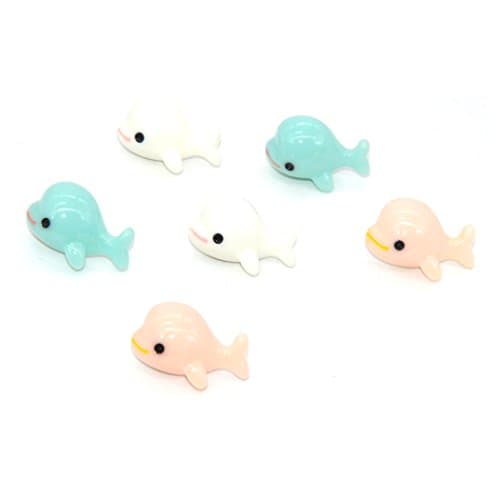 10pcs Cute Creative Decorative Thumbtacks Pushpins Little Whale Shape DIY Tool for School Home and Office Use