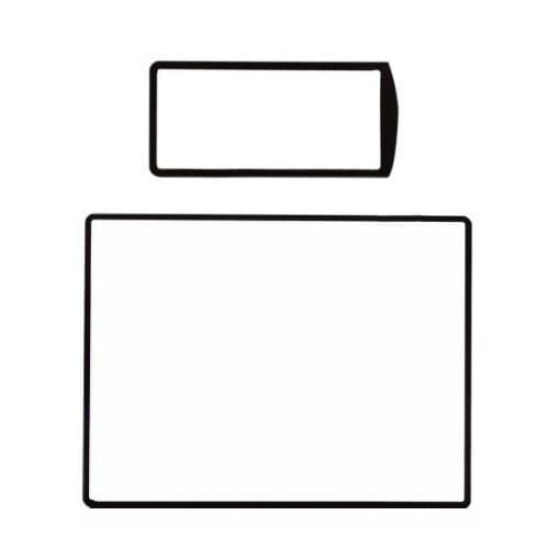 LAMZIX Self-Adhesive Optical Glass LCD Screen Protector for Nikon D750