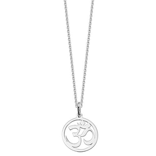 Silver Om Symbol Pendant | Hersey & Son Silversmiths