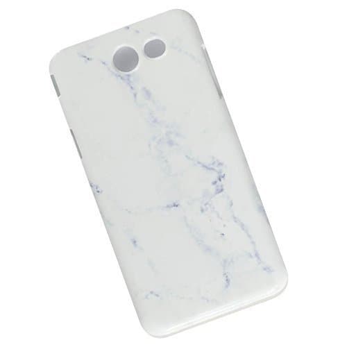 Samsung Galaxy J3 Emerge (2017) Protective Slim Case. White Marble.