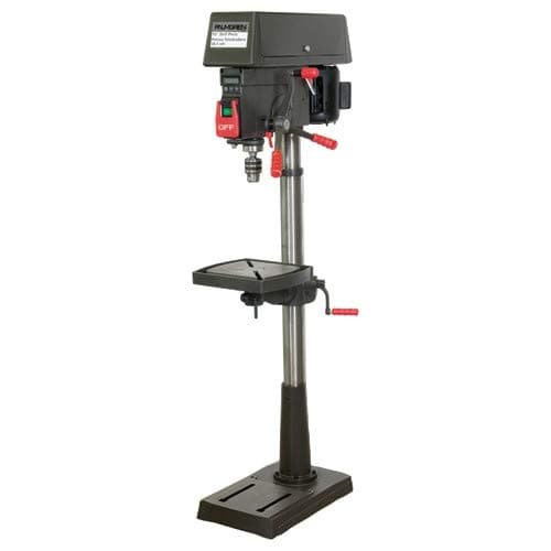 HD Floor Model Drill Press -15" Swing; Step Pulley, 16 Speeds, 1/2 hp 120V/240V Motor, 204 lbs