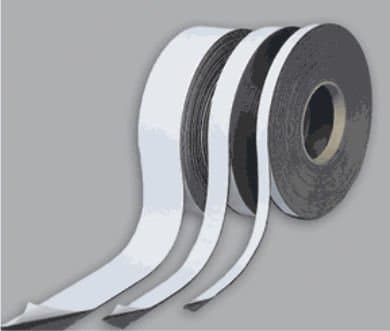 Magna Visual P-440 .13in. x 1in. x 25ft. Roll Magnetic strips with adhesive backing