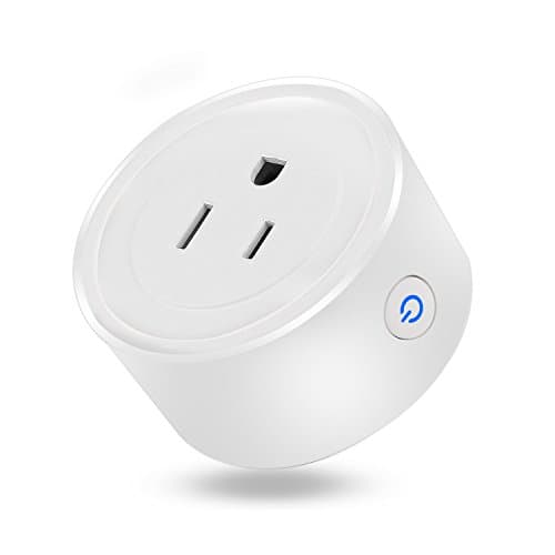 Mini Wifi Smart Plug Remote Outlet Timer Switches, Smart Socket, Control your Devices from Anywhere, No Hub Design, compatible with Amazon Alexa