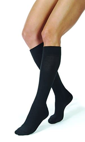 Jobst Activewear 30-40 Knee High Compression Support Socks Black Large