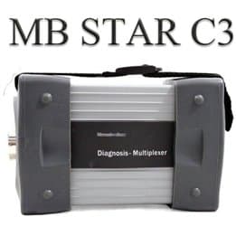 Professional diagnostic tool MB Star C3 with 80GB hard drive 5 cable is suitable for all computers