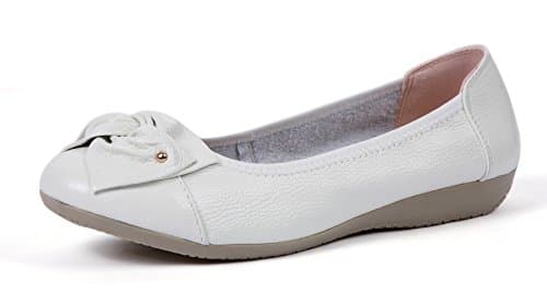 VenusCelia Women's Bows Dance Flat Shoe
