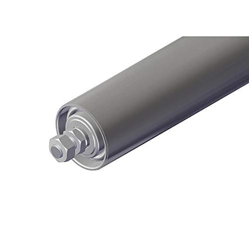 Gura Steel conveyor roller, roller Ø 50 mm, threaded axle M 10 x 20, length 1000 mm.