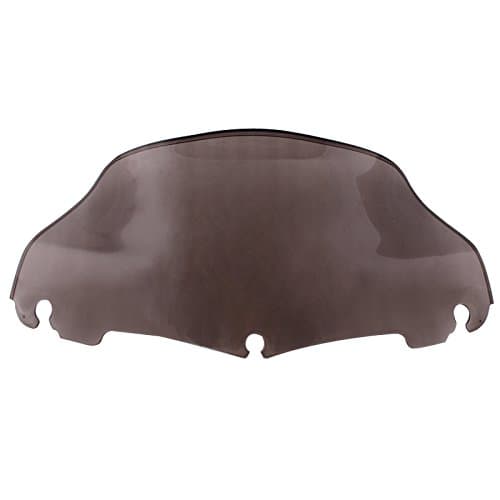 Smoke 9" Wave Windshield Windscreen For Harley Electra Street Glide Touring 2014-2017