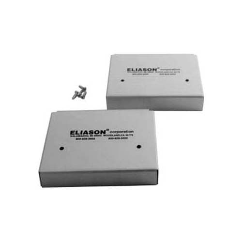 ELIASON CORP Eliason Double-Action Swing-Door Top Hinge Covers Sold in pairs 100-1105-3