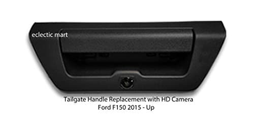 OEM Quality, High Definition Ford Tailgate Handle Backup Camera, 2015-2017 F150 (Design to connect on to an aftermarket radios! Not compatible with factory radio)