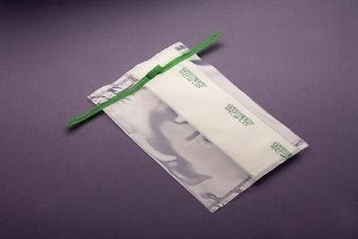 Round Wire Bag with White Writing Area - TWIRL'EM ECOLO Biodegradable Sampling Bags, Labplas