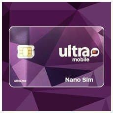 Ultra Mobile SIM card for Apple iPhone 7 & 7+ Unlocked GSM Smartphone