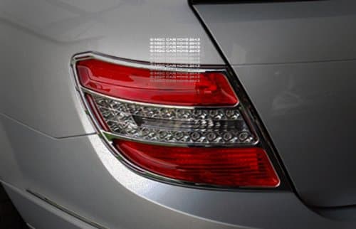 C-Class Mercedes C-63 AMG 2007-2013 Top Quality Taillight Chrome Trim