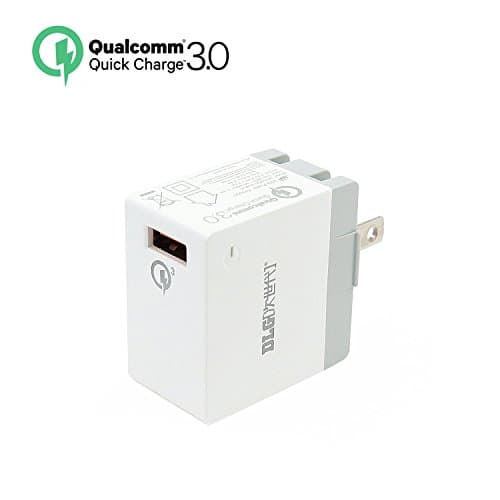 DLG Quick Charge 3.0 USB 18W Wall Charger Mini Travel Charger Adapter with QC 3.0 for Galaxy S7/S6/Edge/Note 4/5,Nexus 6,LG G5, iPhone, iPad & More/Qualcomm Certified