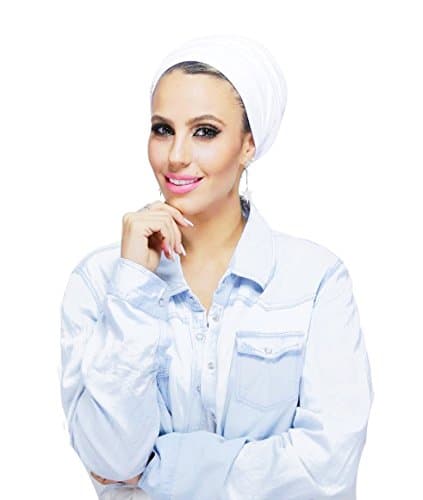 Kaly-Easy Stretch Headscarf by REFA NALI – Comfortable Head Scarf with Easy Tie. Good for Women Who is Being Treated With Chemo or Experience Hair Loss -Cancer Hats for Women