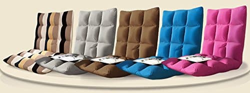 Relaxing Sofa Bean bag Chairs Floor Sofa Chair Folding Sofa Seat Chair Lounge Chair Multiangle Folding Sofa Reclining Seat, Grey