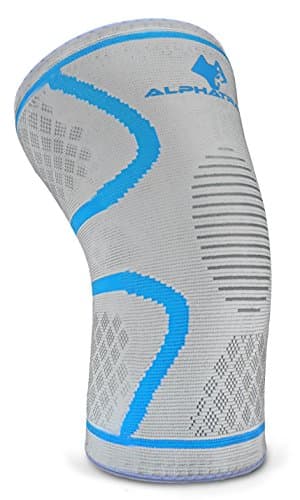 Compression Knee Sleeve With Non Slip Silicone Gel | Comfy, Supportive & Elastic Leg Brace For Women & Men, Athletes, Sports, Football, Basketball, Cross Training, Running, Rehabilitation & More …