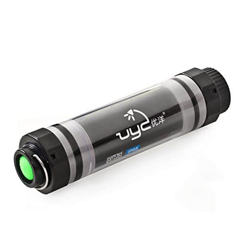 Rechargeable LED Flashlight Portable Multi-Functional 5-Level Adjustable Brightness Led Light Lamp Lantern for Fishing, Camping, Hiking, Tent, Emergency (Mini USB Charging)