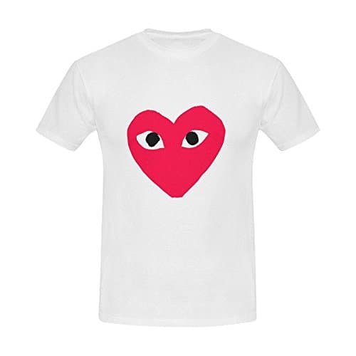 Fighting Comme Des Garcons Logo Men Cools Slim Fit T-shirt Small