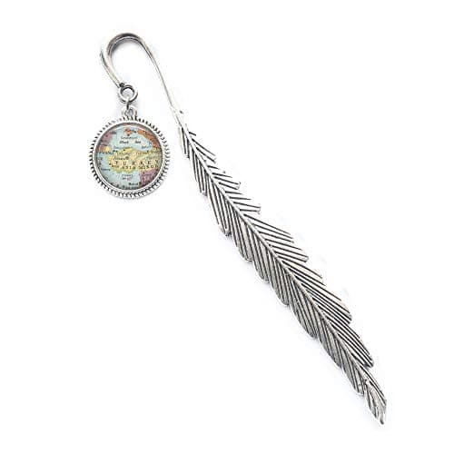 Charming Bookmark Turkey map Bookmarks,Turkey Bookmark,Turkey map Bookmark,Turkey Bookmarks,map Jewelry,A0041 (2)