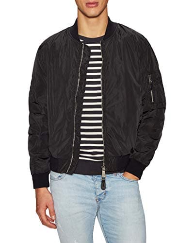 Ron Tomson Mens Zip Front Varsity Jacket, XXL