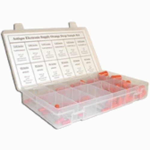 Capacitor Kit, 600 V Polyester, 600 V Polypropylene, 72 pieces